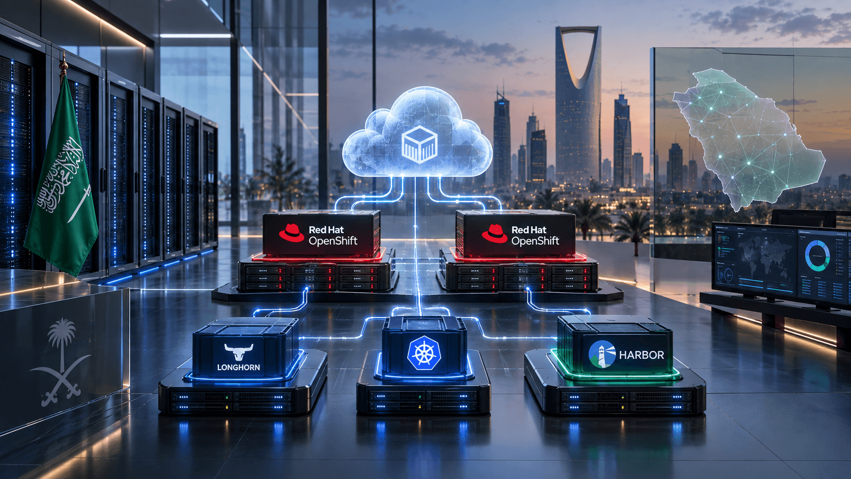 Cloud-native container platform government